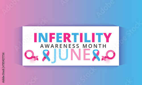World infertility awareness month. background, banner, card, poster, template. Vector illustration.