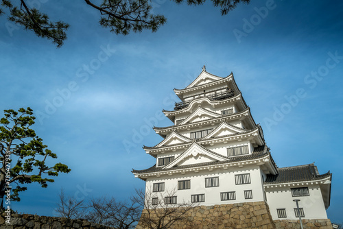 Fukuyama Castle in Hiroshima Perfecture