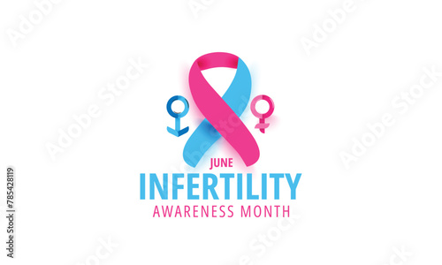 World infertility awareness month. background, banner, card, poster, template. Vector illustration.