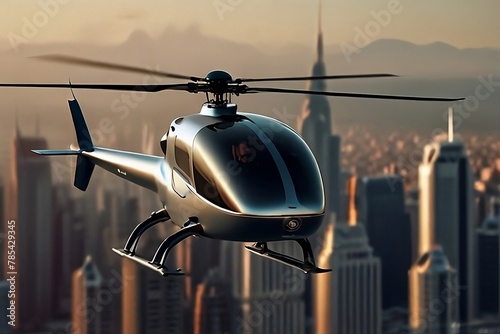 Specific helicopter come from future