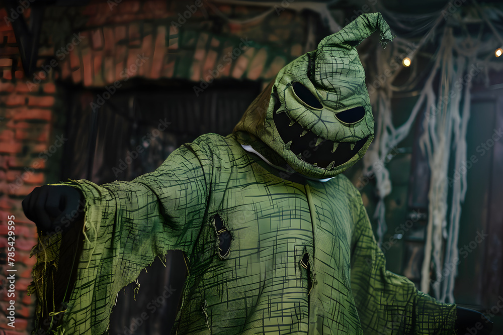 The Spine-Tingling Oogie Boogie Full Body Costume for the Ultimate Halloween Experience