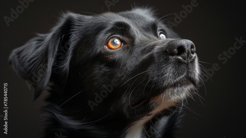 Craft a captivating photograph that encapsulates the charm and personality of a dog