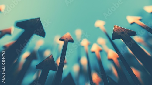 Upward Arrows for Startup Growth