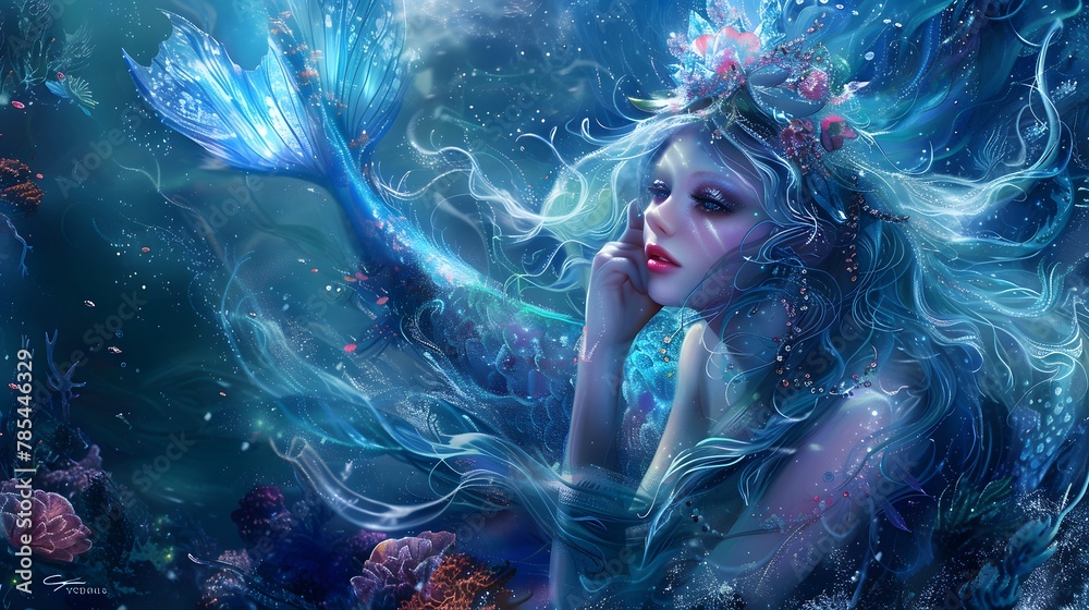 beautiful fantasy mermaid queen. mermaid fantasy wallpapers. beautiful fantasy art portrait. beautiful fantasy mermaid queen. mermaid fantasy wallpapers. beautiful fantasy art portrait.