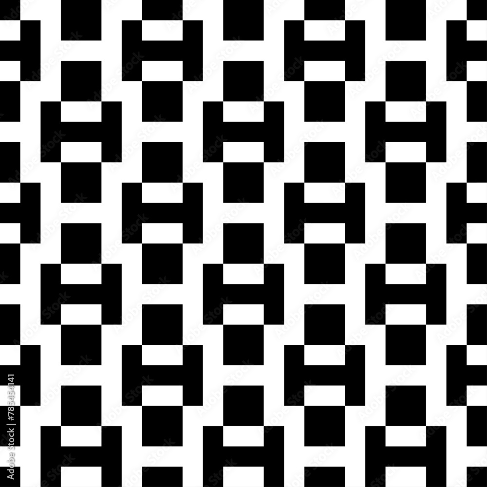 Seamless pattern. Geometric background. Checks, figures ornament. Squares, shapes wallpaper. Ethnic motif. Tiles, forms backdrop. Mosaic illustration. Digital paper, textile print, abstract vector. Seamless pattern. Geometric background. Checks, figures ornament. Squares, shapes wallpaper. Ethnic motif. Tiles, forms backdrop. Mosaic illustration. Digital paper, textile print, abstract vector.