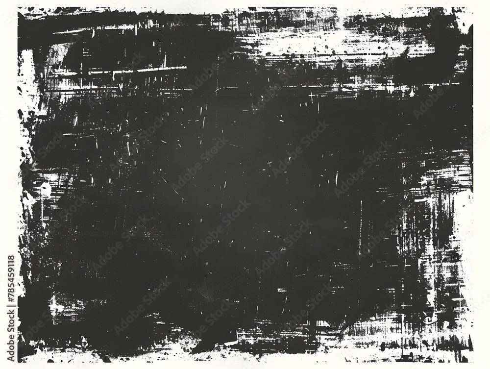 A blank black texture with a thick white grunge border for the background, concept for back to school, Black Friday , teachers day A blank black texture with a thick white grunge border for the background, concept for back to school, Black Friday , teachers day