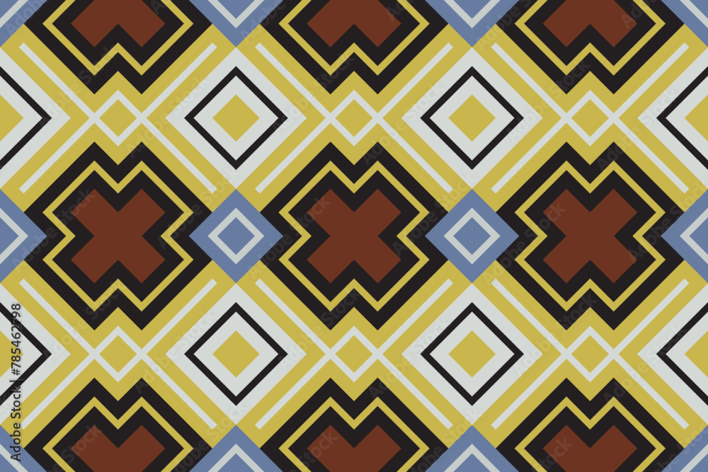 Ikat Damask Paisley Embroidery Background. Ikat Pattern Geometric Ethnic Oriental Pattern traditional.aztec Style Abstract Vector illustration.design for Texture,fabric,clothing,wrapping,sarong. Ikat Damask Paisley Embroidery Background. Ikat Pattern Geometric Ethnic Oriental Pattern traditional.aztec Style Abstract Vector illustration.design for Texture,fabric,clothing,wrapping,sarong.