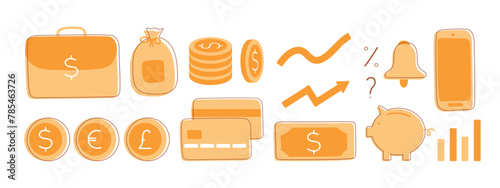 Assorted Items on White Surface