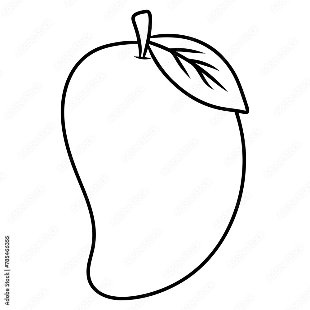 mango icon illustration mango icon illustration