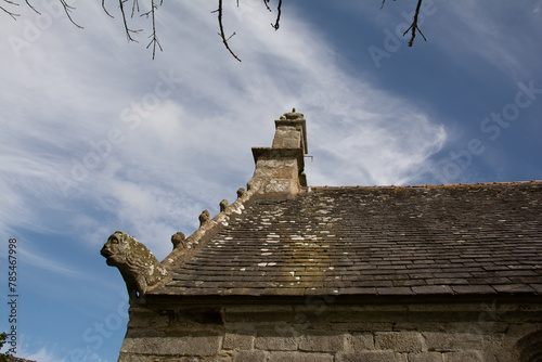 La chapelle de la Salle à Lanmérin en Côtes d'Armor - Bretagne France