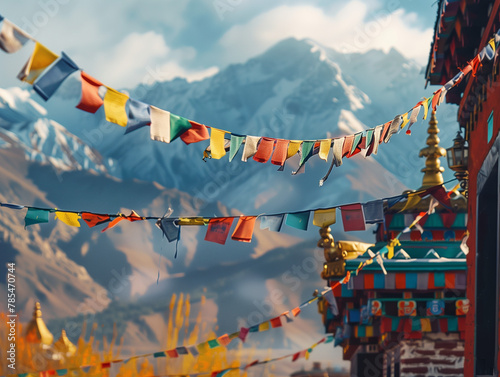 Tibetan Monastery in Lhasa photo