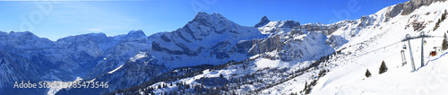 Braunwald Skiresort Panorama photo