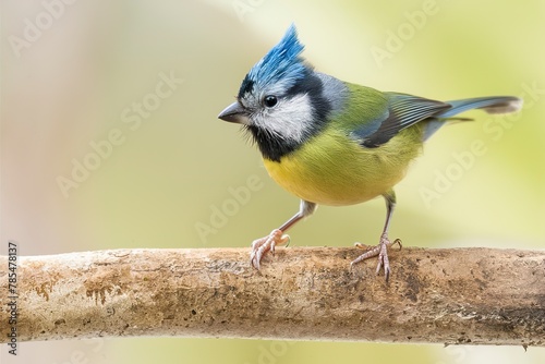 Crested tit - Lophophanes cristatus photo