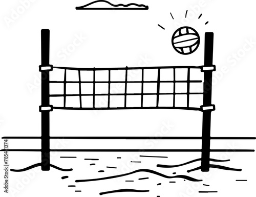 Beach Volleyball Fun