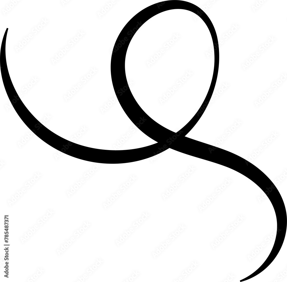 Hand drawn doodle spiral Hand drawn doodle spiral