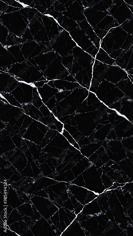 Vertical texture black color monochrome marble background