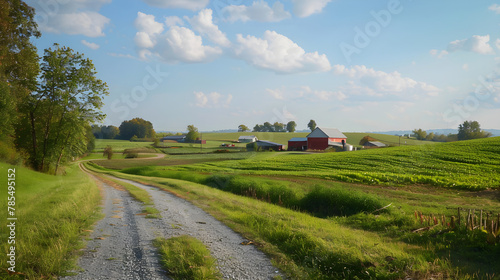 Scenic View of Expansive Ohio Farmland Real Estate for Sale