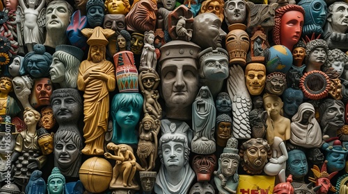 Global Cultural Symbols Collage © Andreas