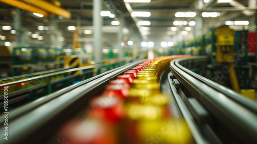 Efficient Manufacturing Conveyor Belt © Andreas