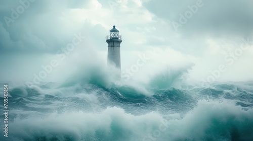 Resilient Lighthouse in Rough Seas