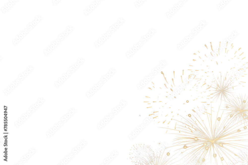 Fototapeta premium PNG Fireworks backgrounds black background illuminated