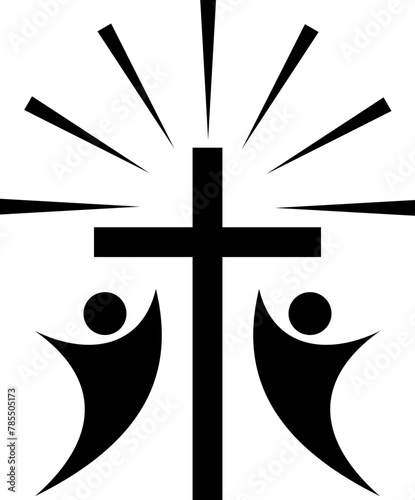 Christian Praise and Worship Icon