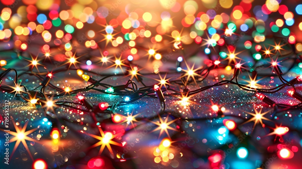 Festive holiday background with a dazzling display of Christmas lights 05 Festive holiday background with a dazzling display of Christmas lights 05