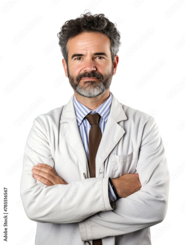 Professional pharmacist in transparent background Professional pharmacist in transparent background