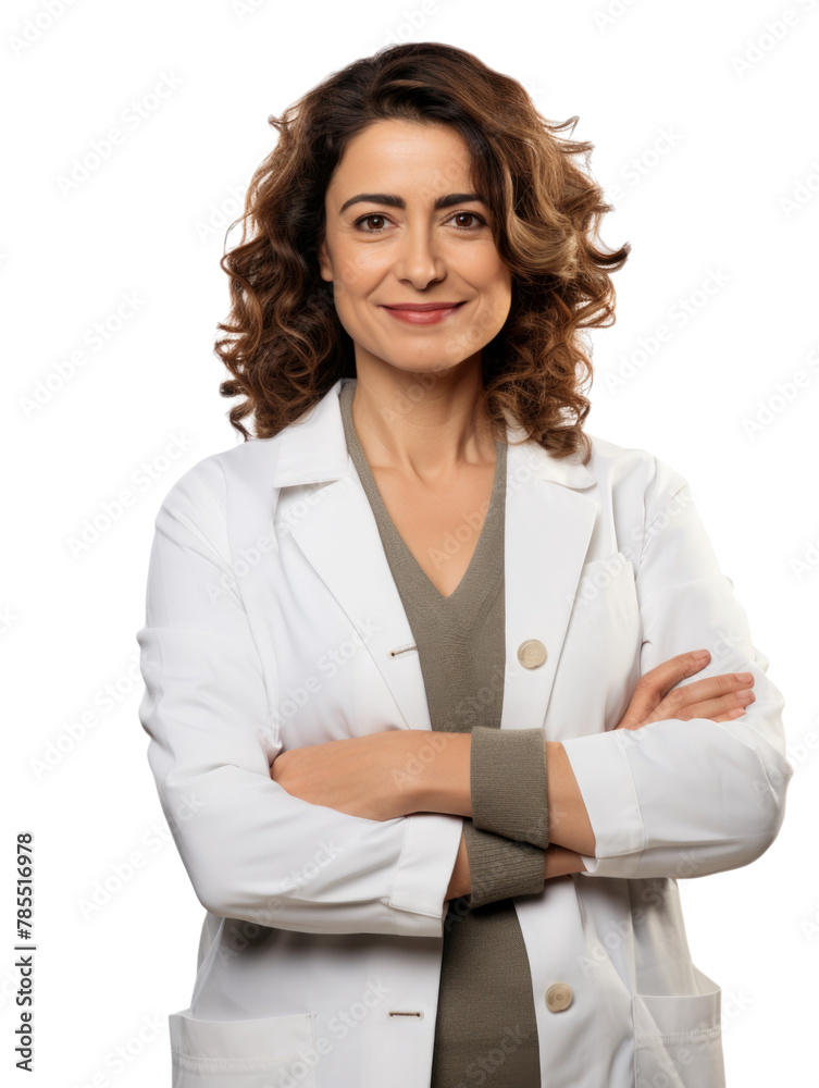 Professional pharmacist in transparent background Professional pharmacist in transparent background
