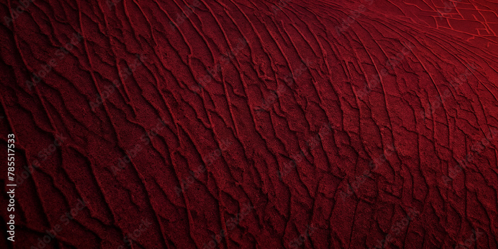 Zinnoberrote Sandwellen – Texturenspiel der Natur Zinnoberrote Sandwellen – Texturenspiel der Natur