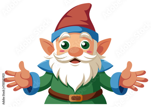 Gnome with hands