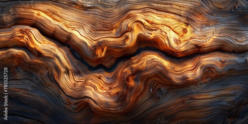 Detailed close up of a wood texture