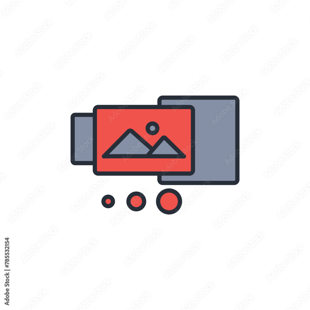 galery icon. vector.Editable stroke.linear style sign for use web design,logo.Symbol illustration. galery icon. vector.Editable stroke.linear style sign for use web design,logo.Symbol illustration.