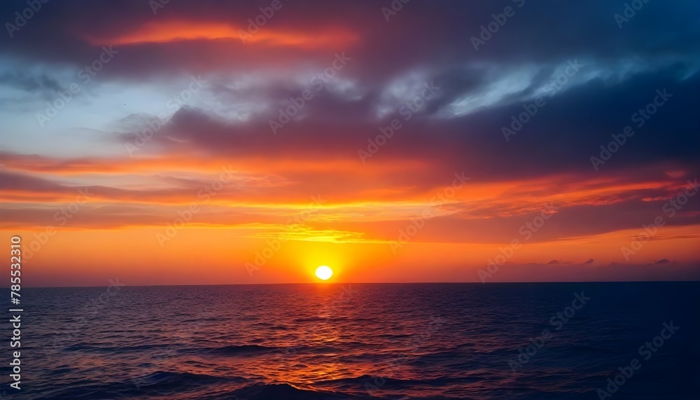 Sunset-over-the-ocean
