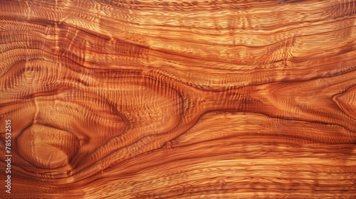 Lacquered Cherry Wood Background