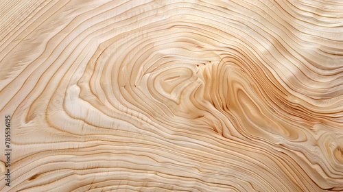 Light-Colored Ash Wood with Large Grain