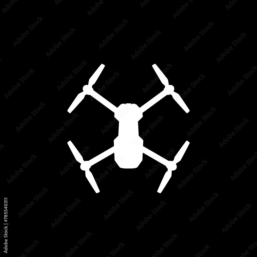 Drone Camera or UAV Silhouette, Flat Style, Can use for Art Illustration, Apps, Website, Pictogram, Logo Gram, or Graphic Design Element. Vector Illustration Drone Camera or UAV Silhouette, Flat Style, Can use for Art Illustration, Apps, Website, Pictogram, Logo Gram, or Graphic Design Element. Vector Illustration