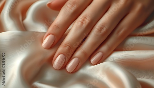 Captivating Close-Up  Elegant White Hands for Beauty Ads  Emphasizing Flawless Texture and  Graceful Gestures