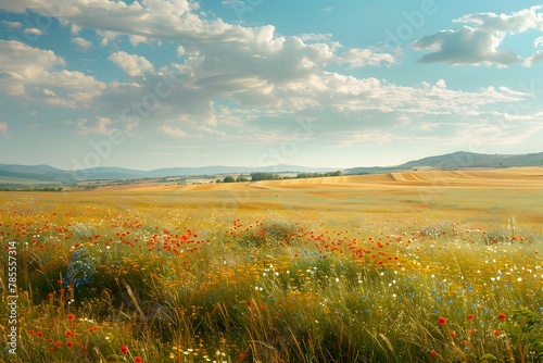 field of poppies