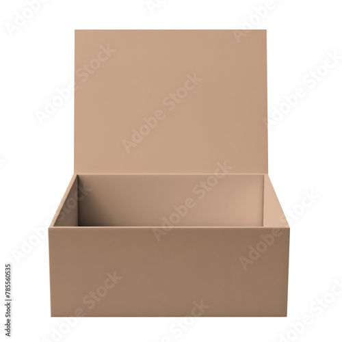PNG cardboard box, transparent background © Rawpixel.com