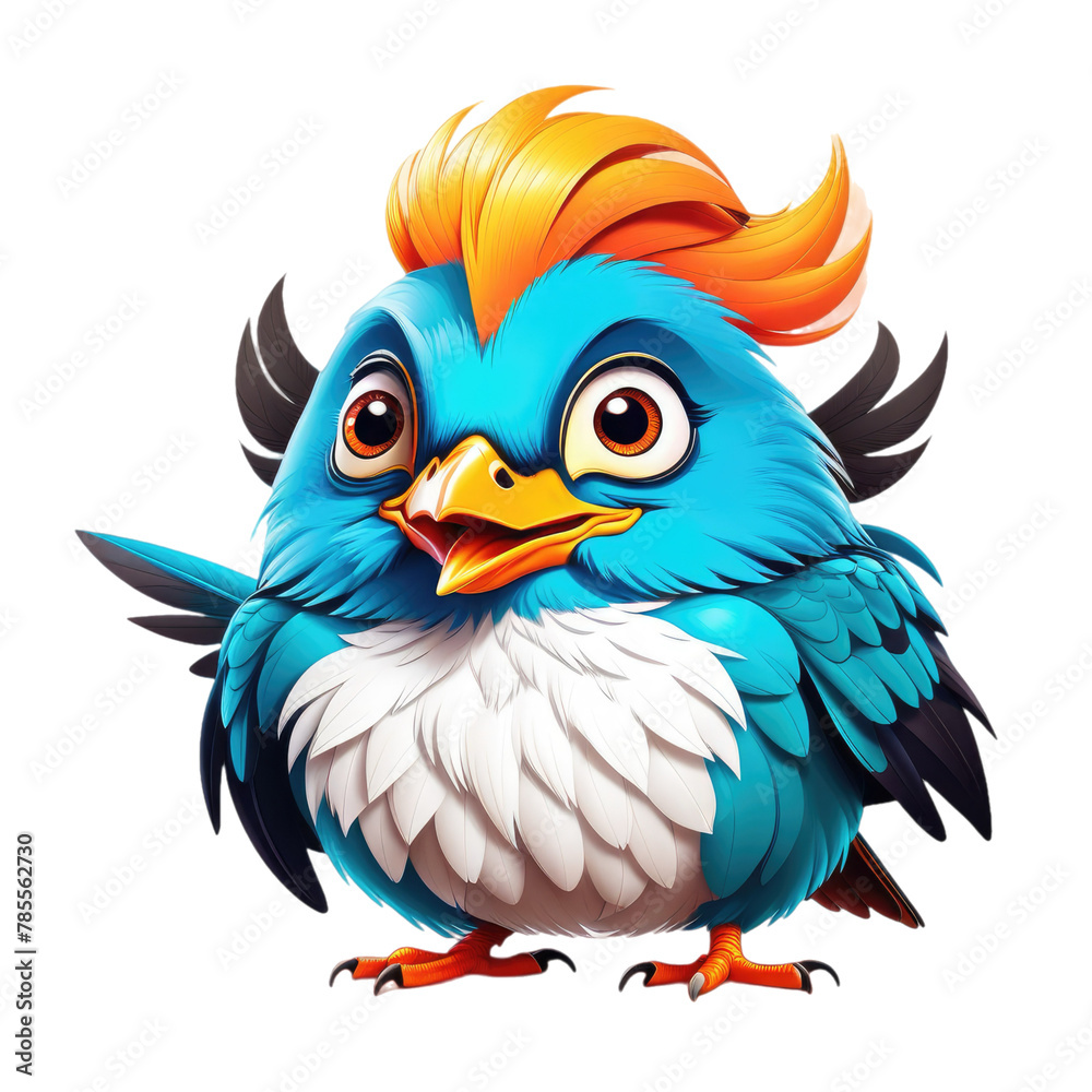 Obraz premium illustration of cute animal characters