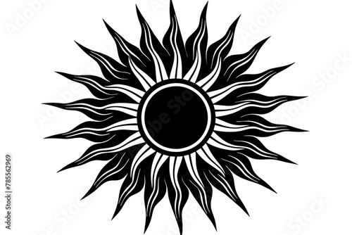 un silhouette vector illustration