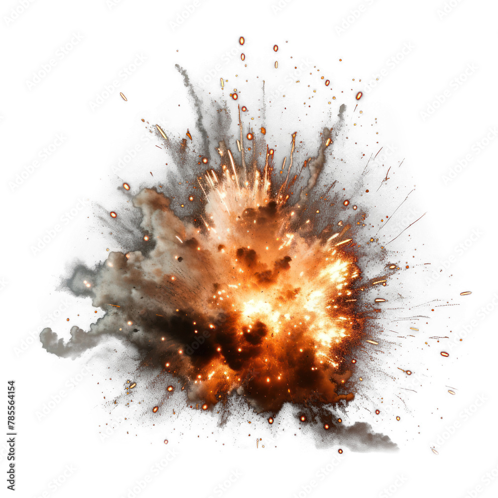 PNG Explosion bomb effect, transparent background PNG Explosion bomb effect, transparent background