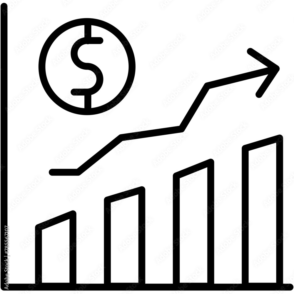 Business Growth icon Business Growth icon