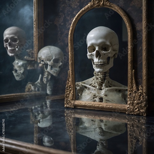 Death in the mirror
