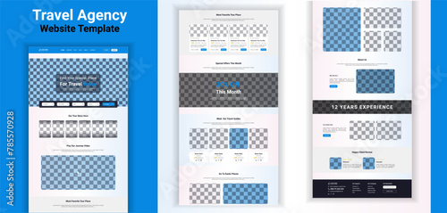 A responsive website template for travel and tourism agency business. Travel booking landing page. Minimal email marketing newsletter. Exclusively built to marketing and promotion your Tour business.