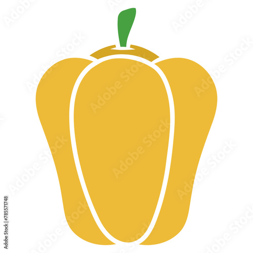 illustration of a bellpepper