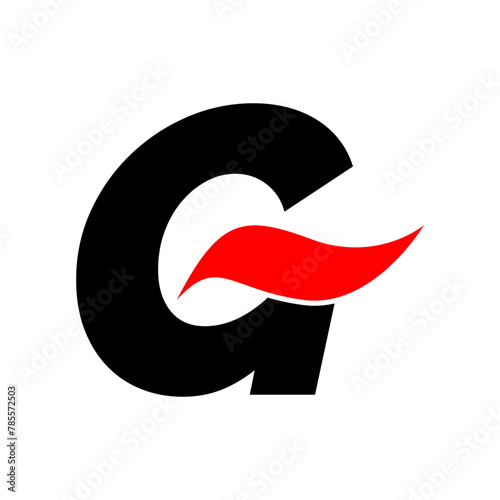 G Logo | G Vector logo | G black template	
