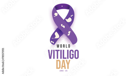 World Vitiligo day. background, banner, card, poster, template. Vector illustration.