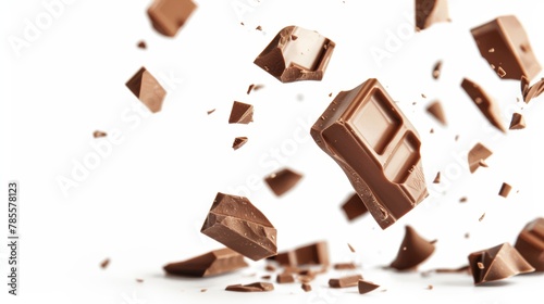 Cascading Chocolate Delight Generative AI